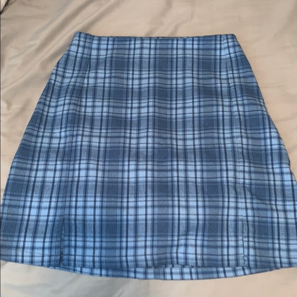 brandy melville plaid skirt